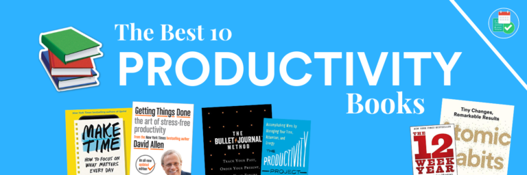 10+3 Best Productivity and Self-Improvement Books to Read