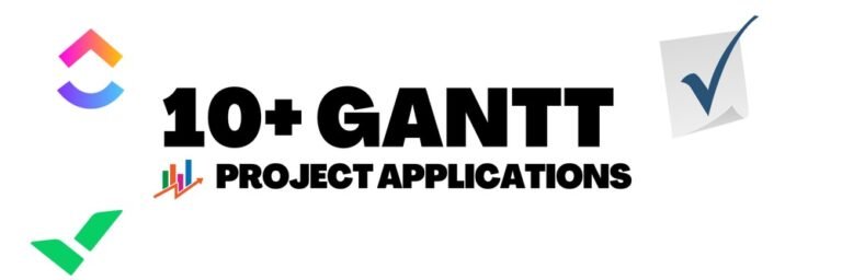 10 Gantt Project Management Applications